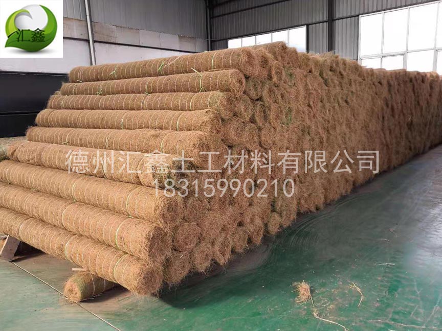 椰絲纖維毯的護(hù)坡和綠化作用