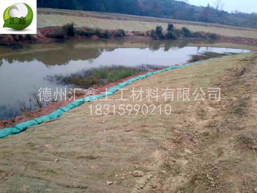 椰絲纖維毯高速公路邊坡防護(hù)如何施工？(圖3)